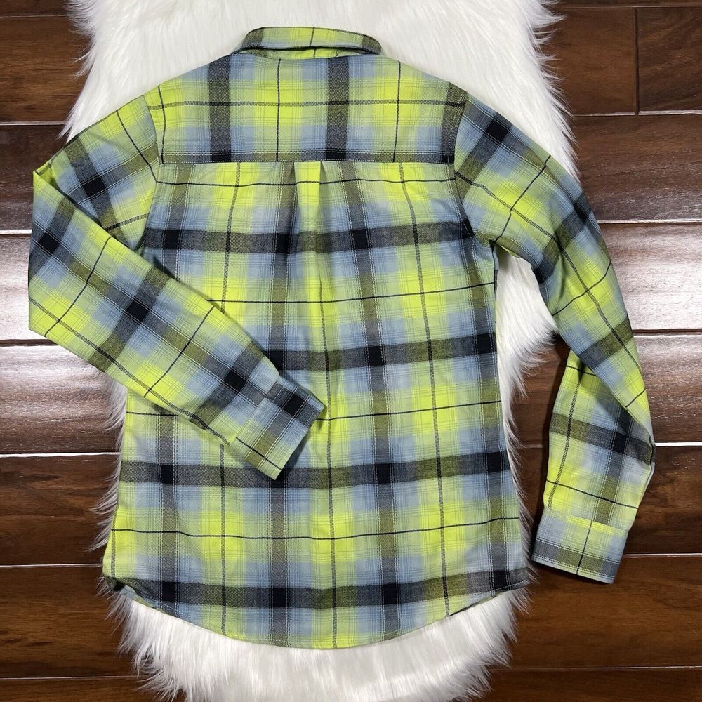 Dixxon Women's Size Small Plaid‎ The Challenger Flannel Shirt Top - Picture 7 of 9